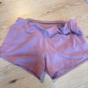 lululemon athletica Women’s Athletic Shorts — Mauve Pink